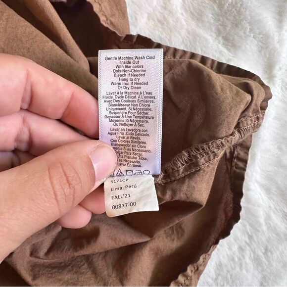 Nation LTD Brown Tiered Dalia Victorian Dress Women's Size Small - Picture 10 of 15